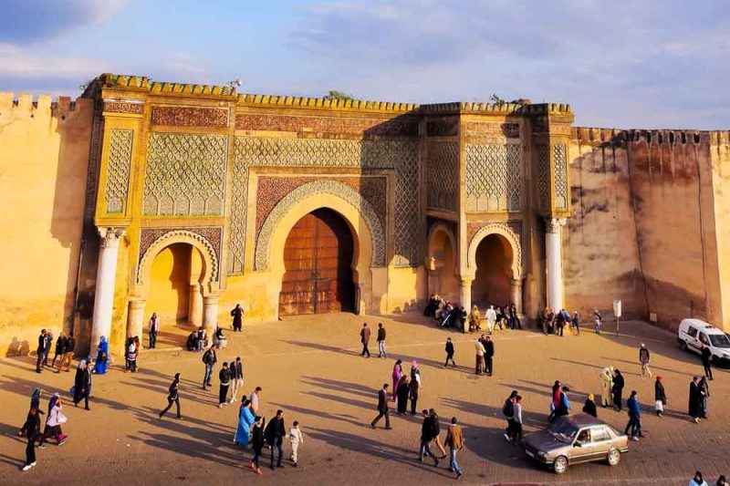 Bab Mansour Meknes Morocco private airport transfer