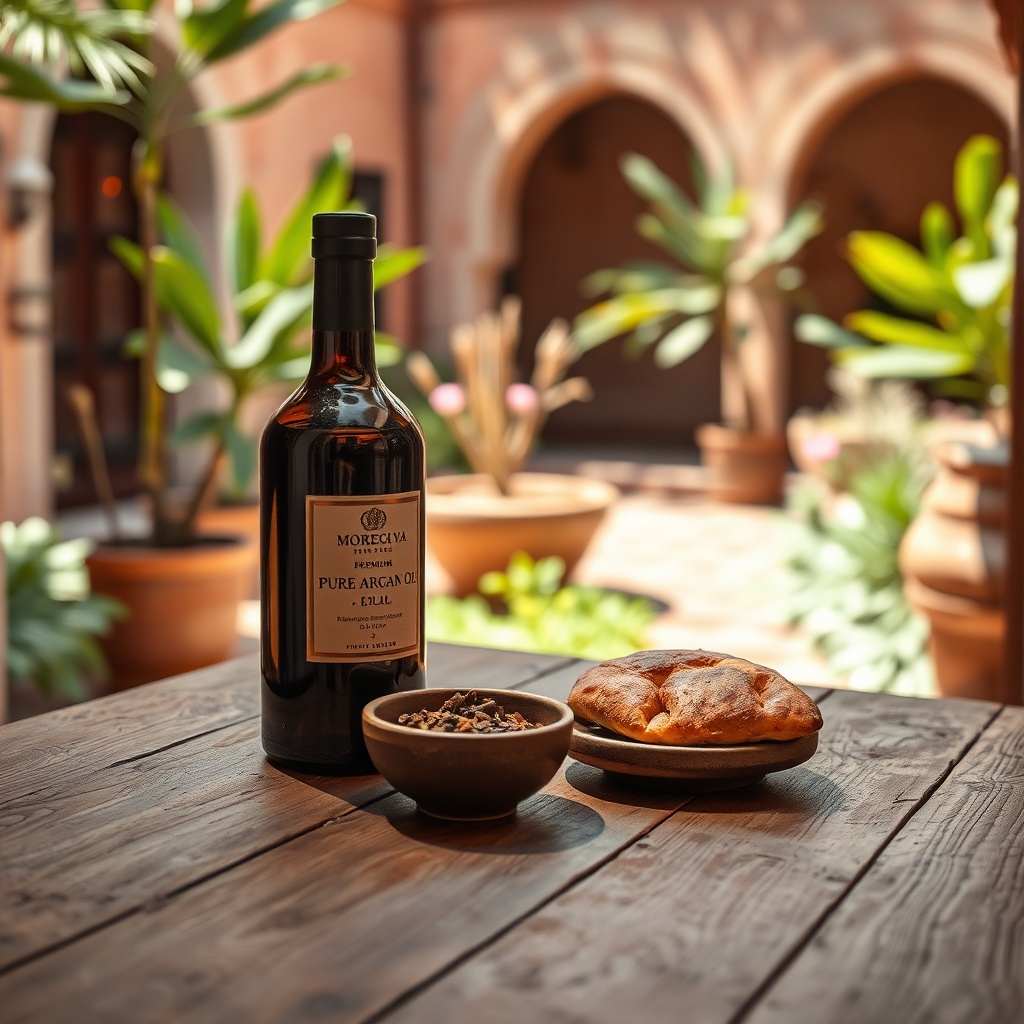 Premium local products like argan oil and spices, showcasing the best souvenirs to buy in Casablanca.